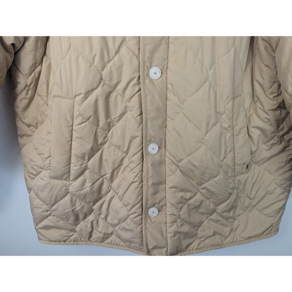 Levi's Marlowe Oversized Reversible Sherpa Jacket in Coconut Milk - Picture 11 of 14